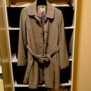 Gray Merona Womens Winter Dress Coat Size Small